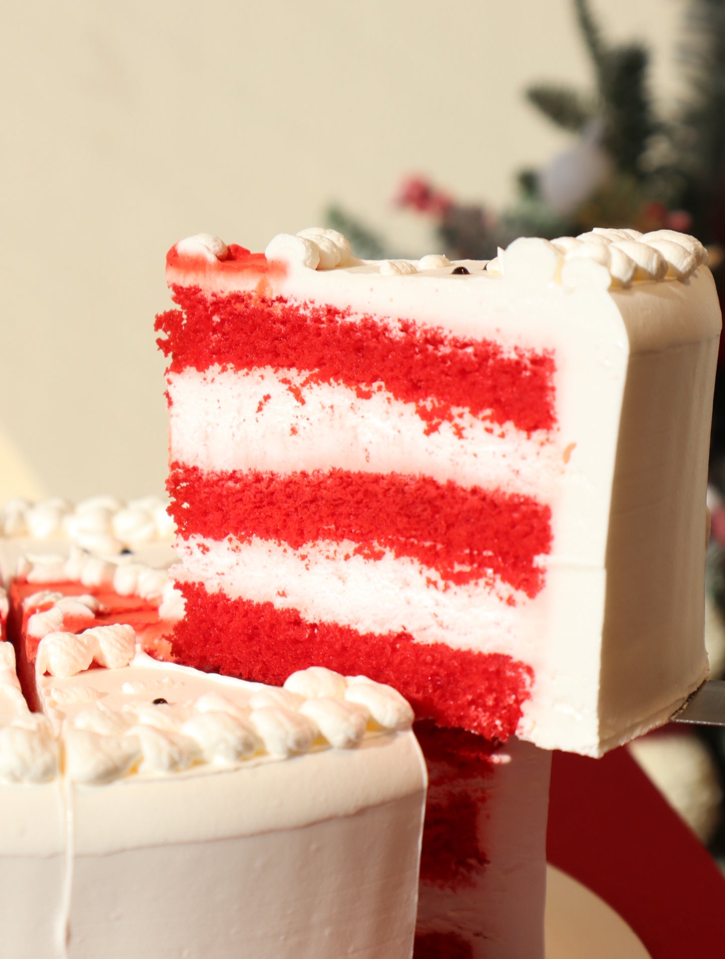 Christmas Peek-A-Boo Cake