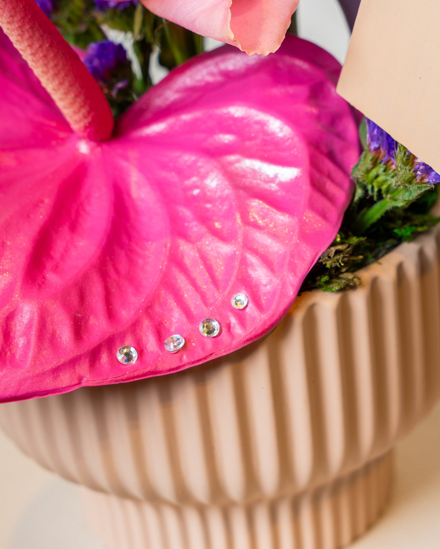 Pink Petal Charm