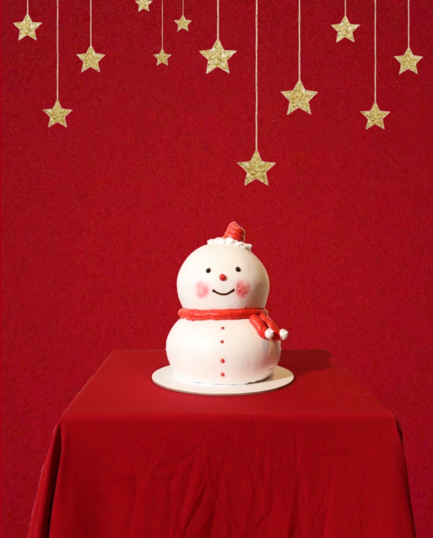 Snowman Cake