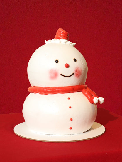 Snowman Cake