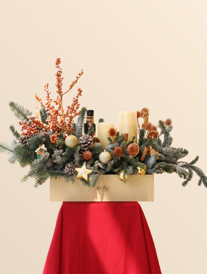 Christmas Candlelight Arrangement