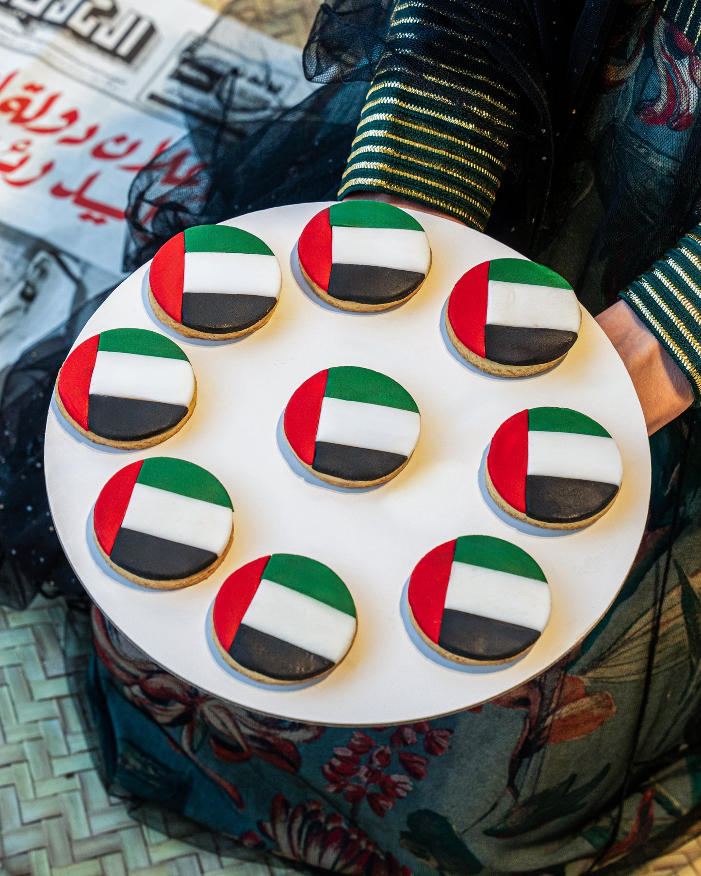 Colors of the UAE Cookies
