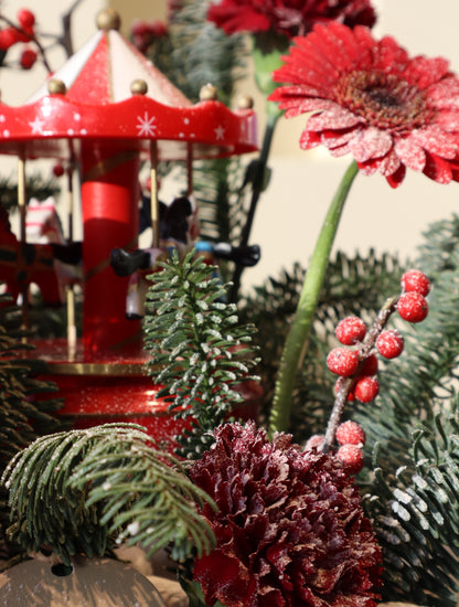 Once Upon A Christmas Cake Arrangement