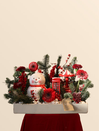 Once Upon A Christmas Cake Arrangement