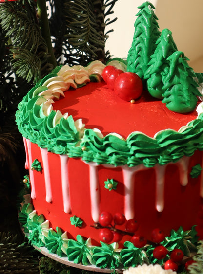 Christmas Wonderland Cake Arrangement