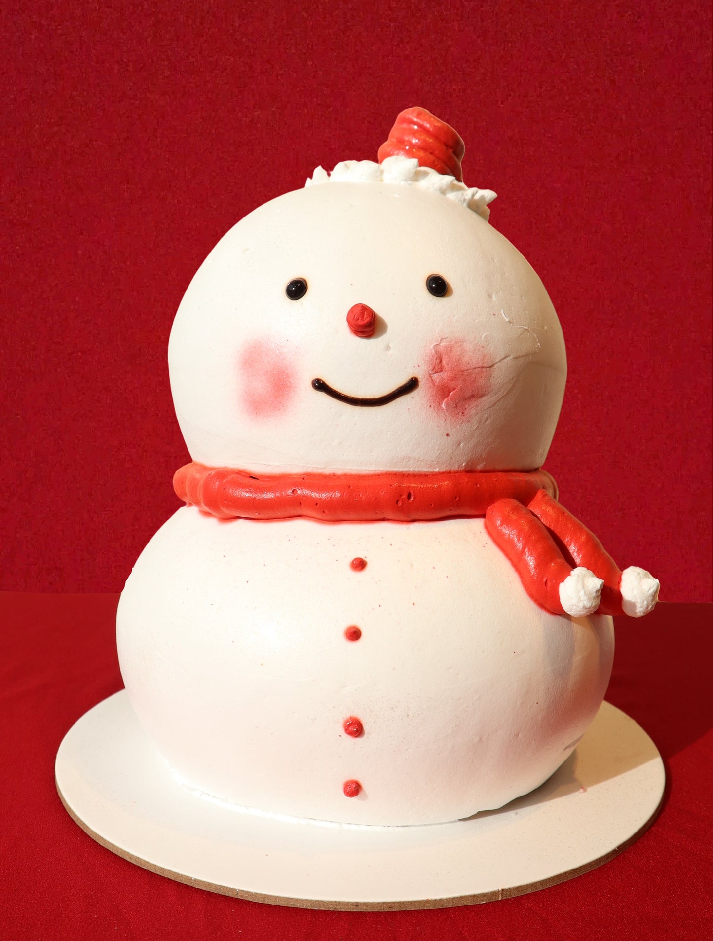 Snowman Cake