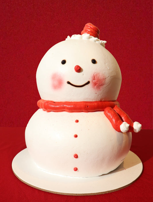 Snowman Cake