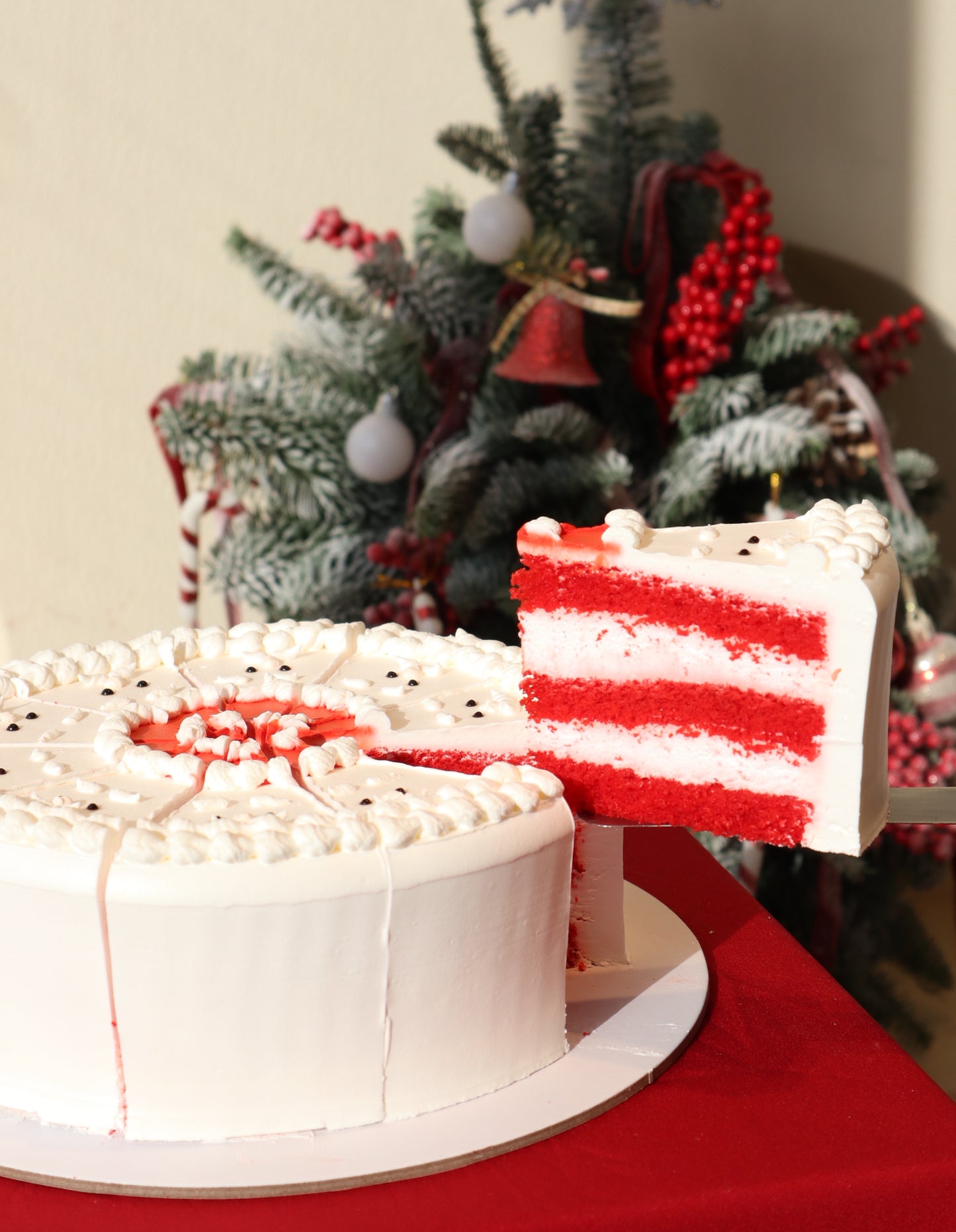Christmas Peek-A-Boo Cake