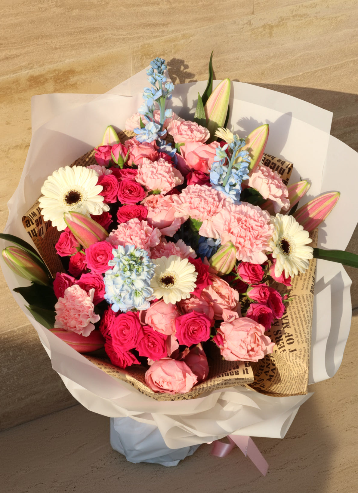 Soft Blush Garden