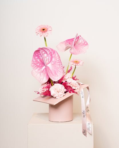 Blush Bloom Graduation Hat