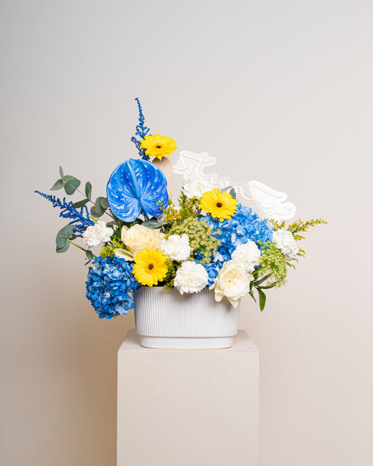 Blue Eid Blooms