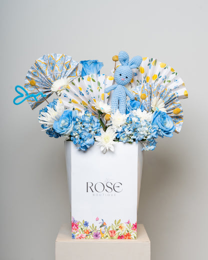 Blue Bunny Bloom Bag
