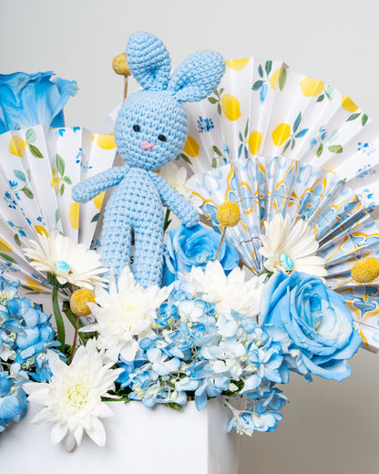 Blue Bunny Bloom Bag