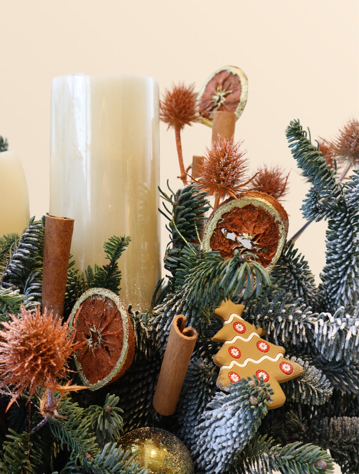 Christmas Candlelight Arrangement