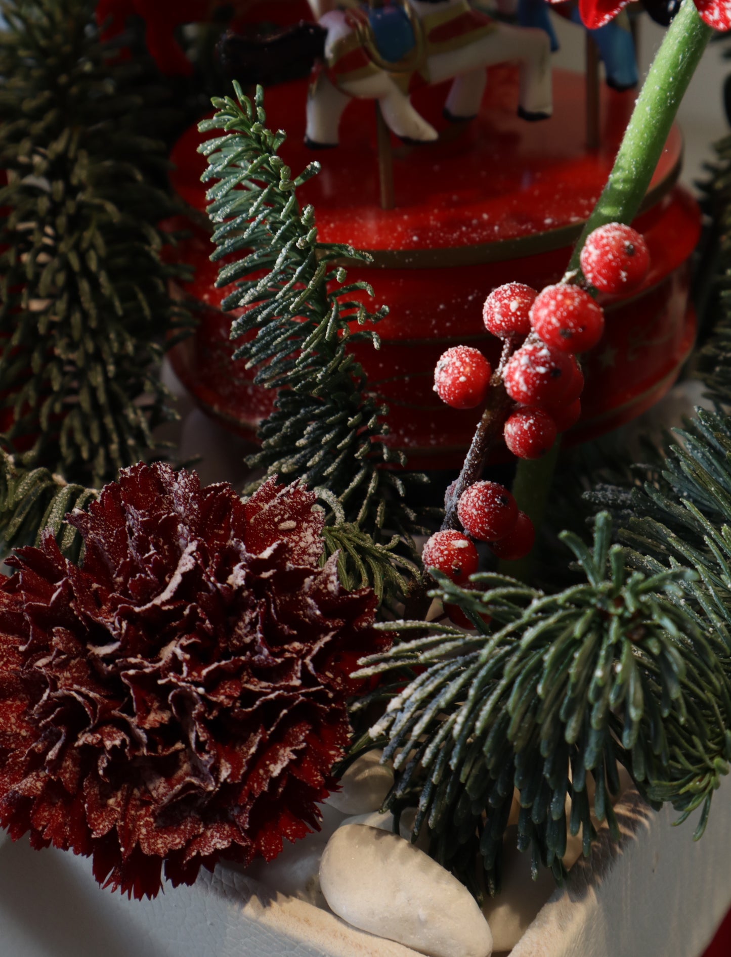 Once Upon A Christmas Cake Arrangement