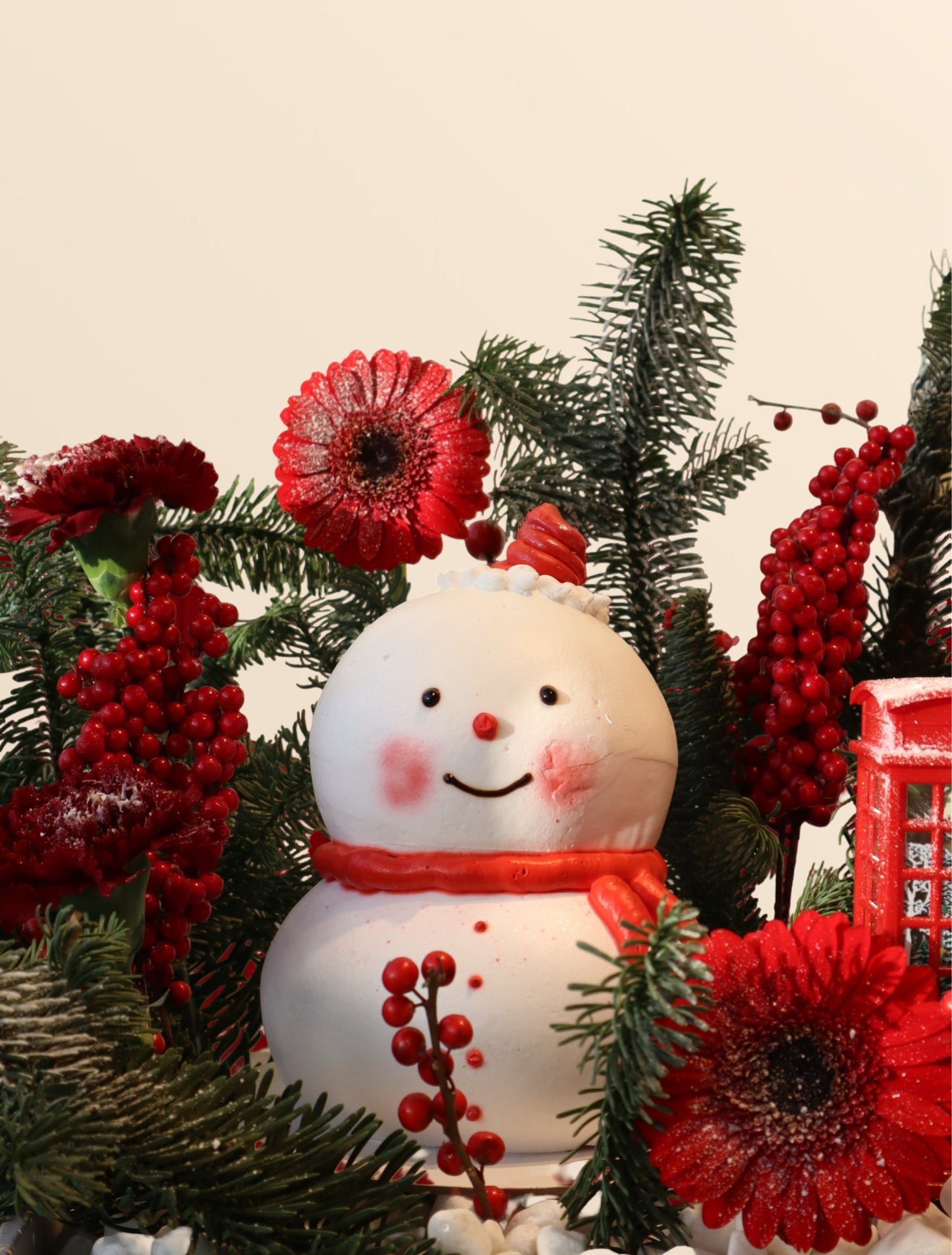 Once Upon A Christmas Cake Arrangement