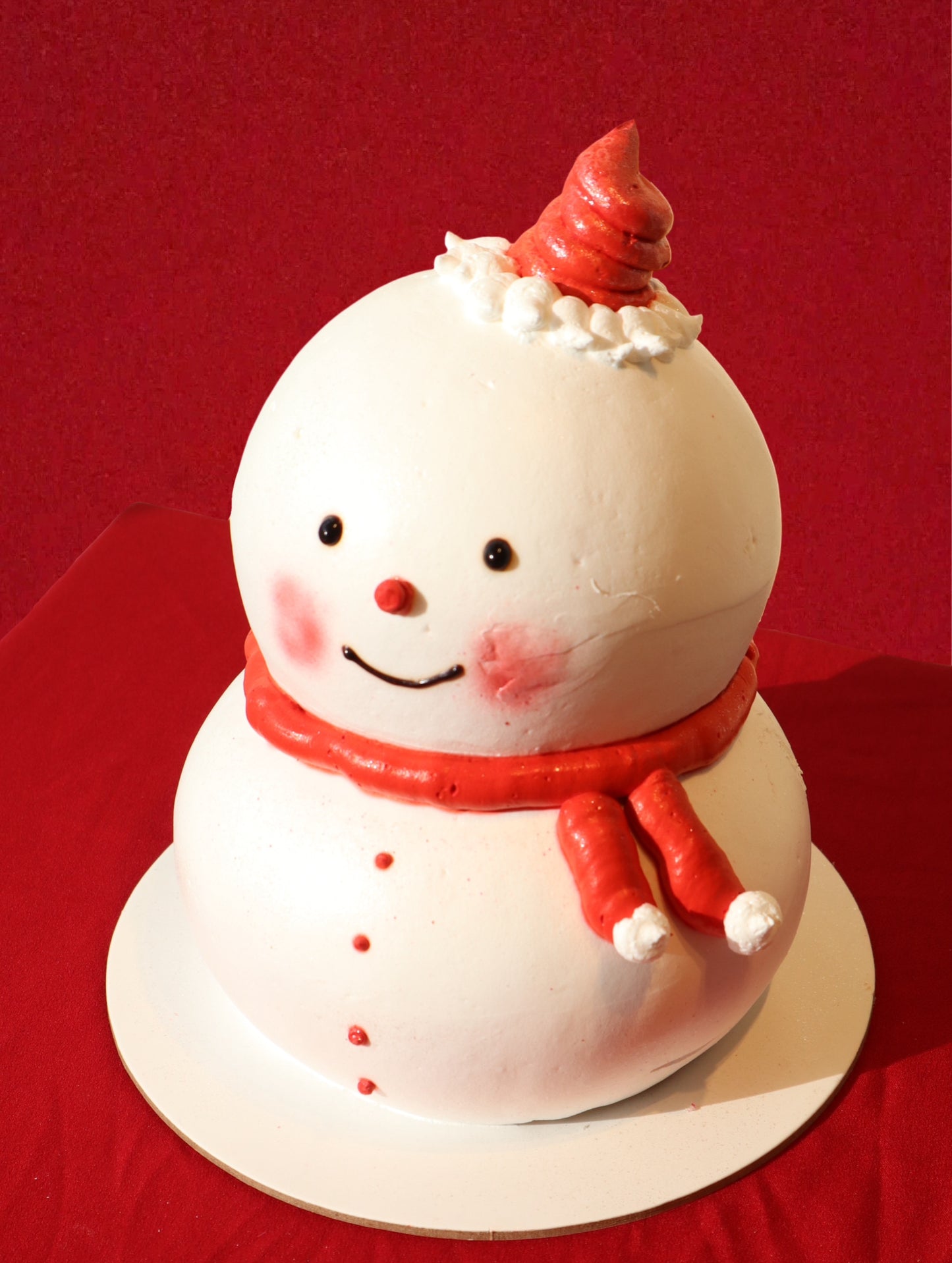 Snowman Cake