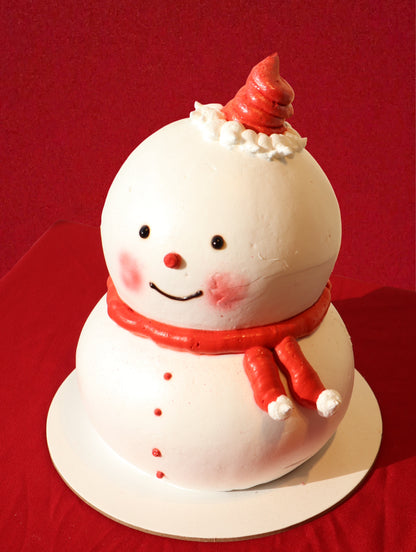 Snowman Cake