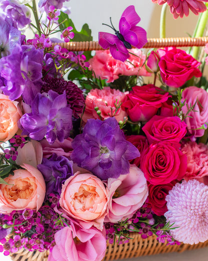 Whimsical Garden Basket