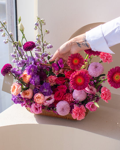 Whimsical Garden Basket